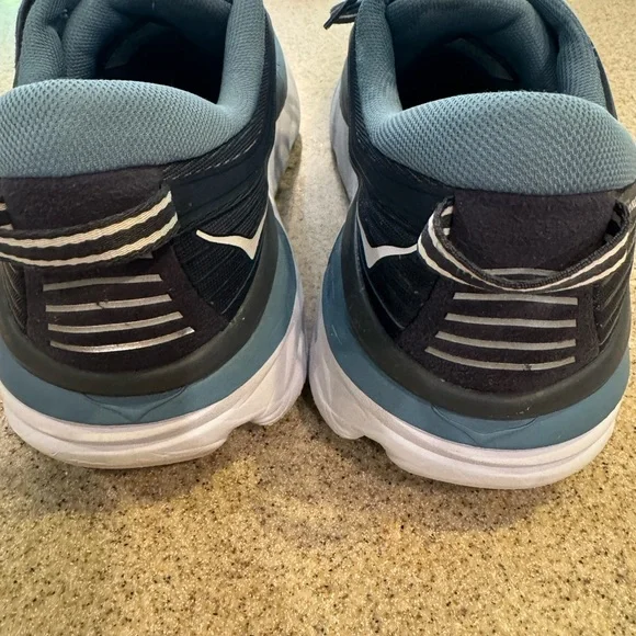 Hoka Bondi 7 Navy, Blue, White Men’s Athletic Shoe, 12 - Picture 8 of 10